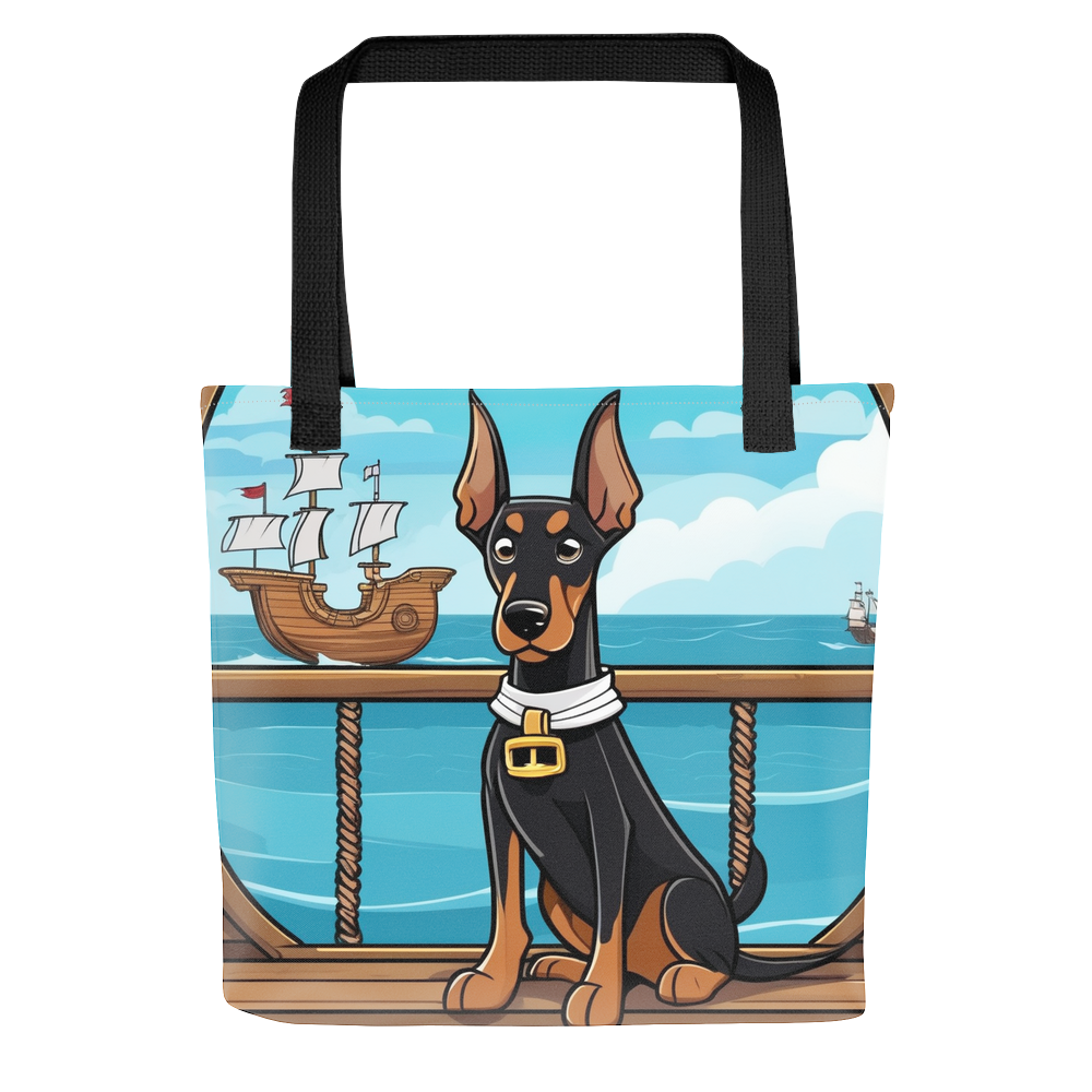PugMug Custom Doberman Pinscher Tote
