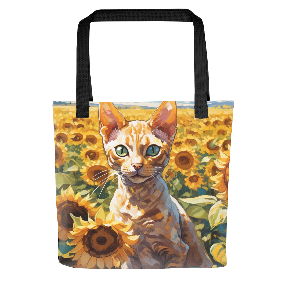 PugMug Custom Tabby Devon Rex Cat Tote