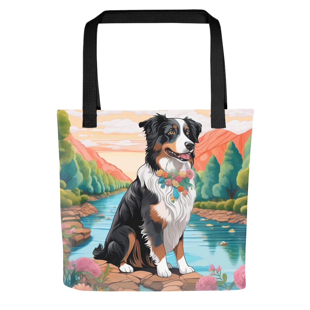 PugMug Custom Australian Shepherd Dog Tote