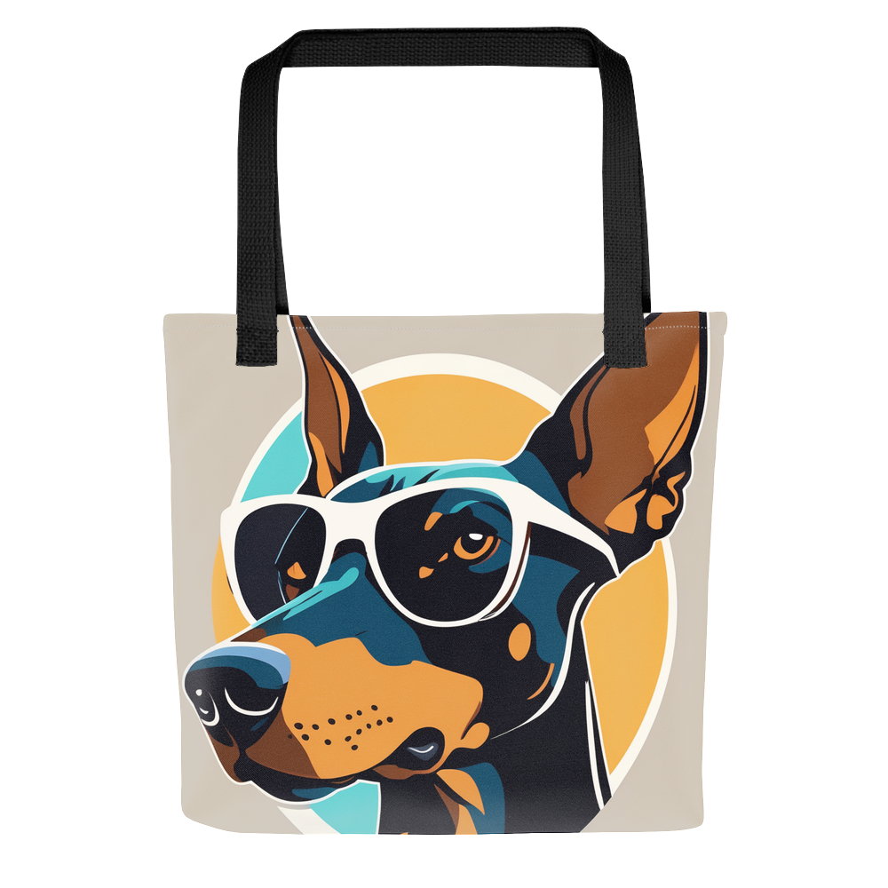 PugMug Custom Doberman Pinscher Tote