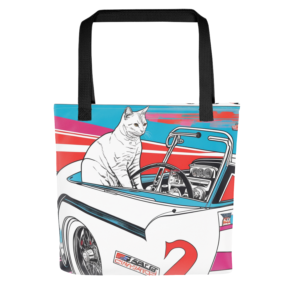 PugMug Custom White Companion Cat Tote