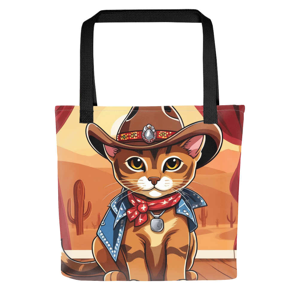 PugMug Custom Tabby Abyssinian Cat Tote