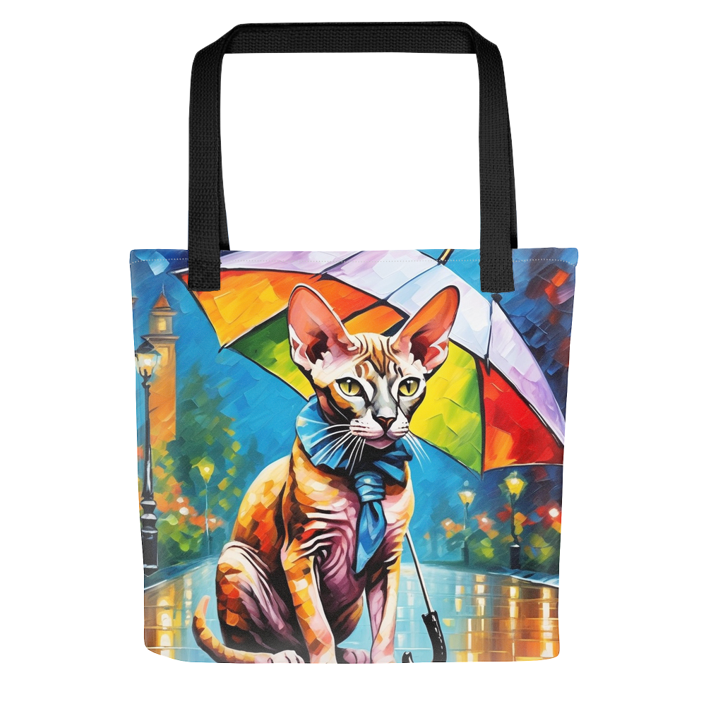 PugMug Custom Tabby Sphynx Cat Tote