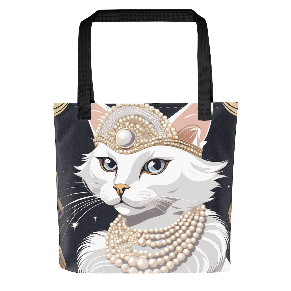 PugMug Custom White Companion Cat Tote