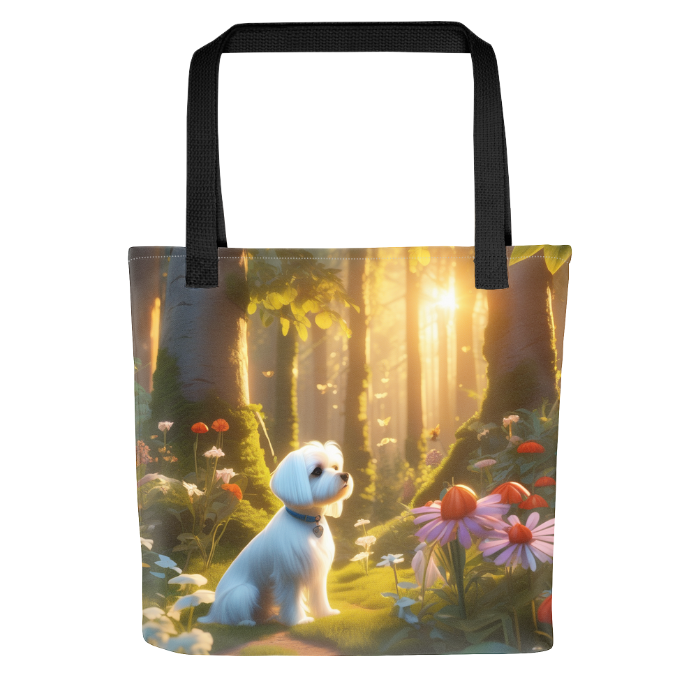 PugMug Custom Maltese Dog Tote