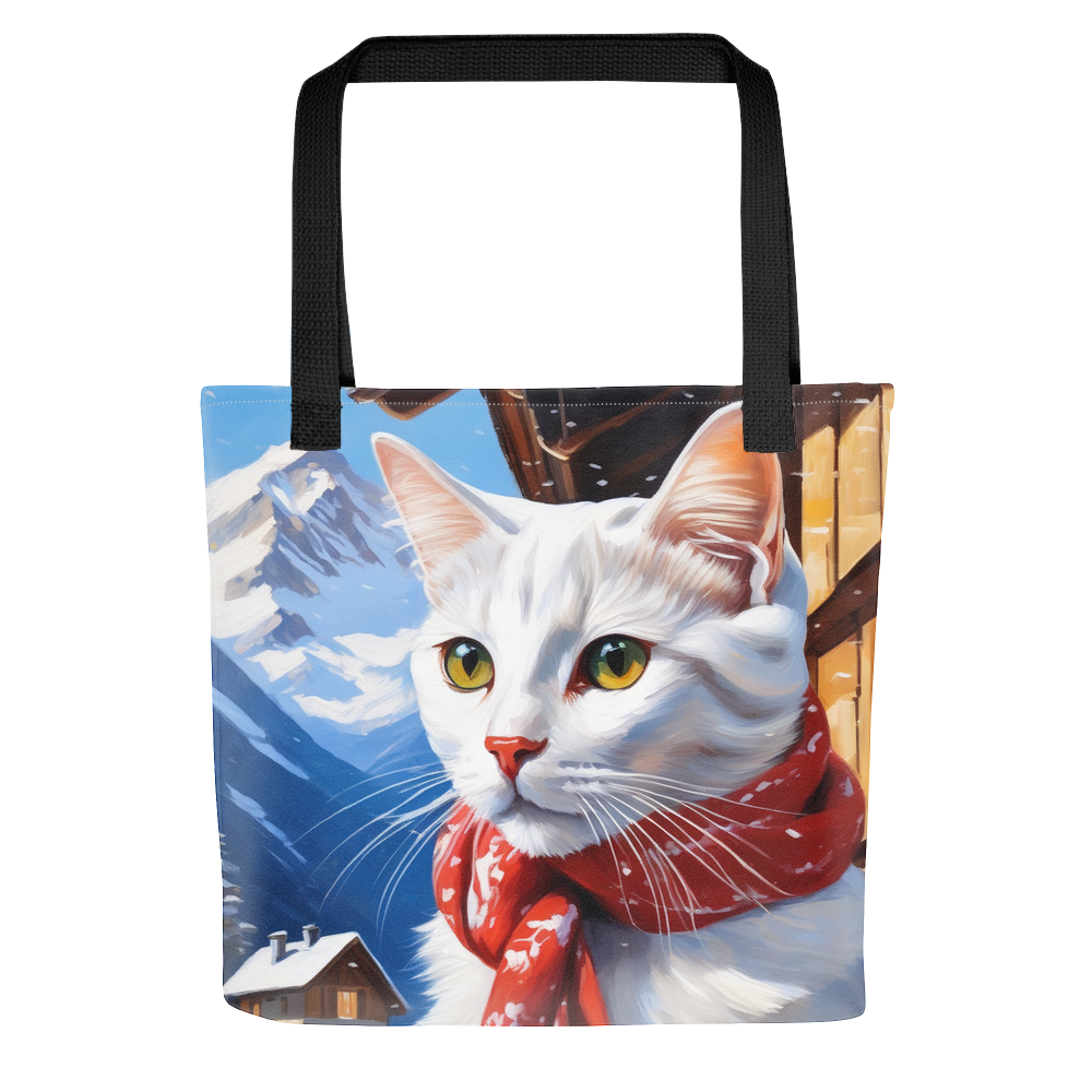 PugMug Custom White Companion Cat Tote