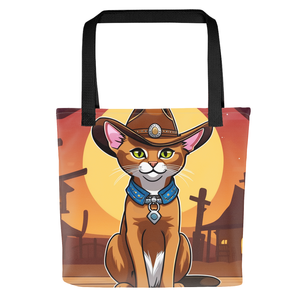 PugMug Custom Tabby Abyssinian Cat Tote