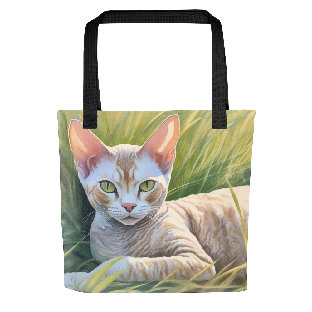 PugMug Custom Tabby Devon Rex Cat Tote