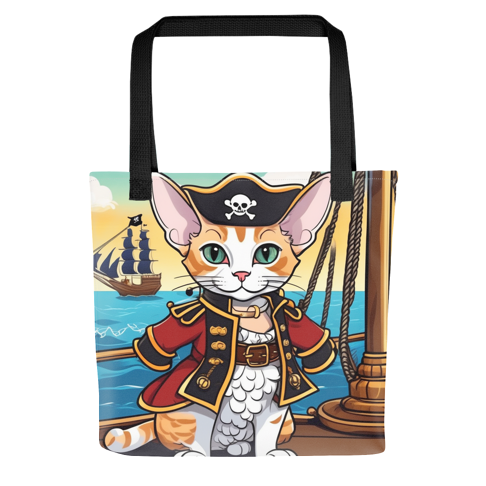 PugMug Custom Tabby Devon Rex Cat Tote