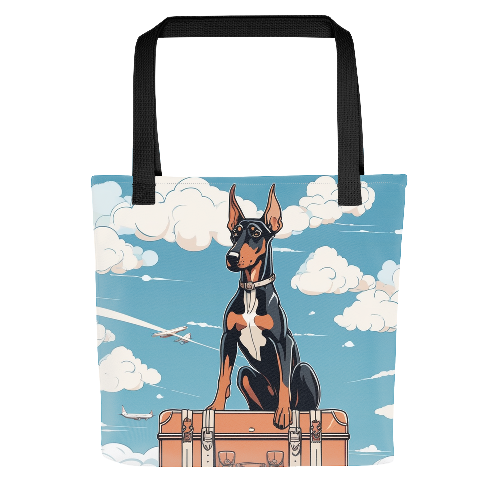 PugMug Custom Doberman Pinscher Tote