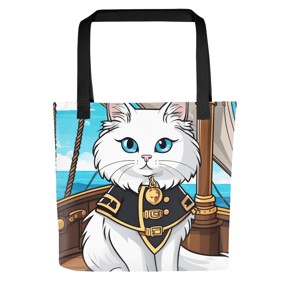 PugMug Custom White Ragdoll Cat Tote