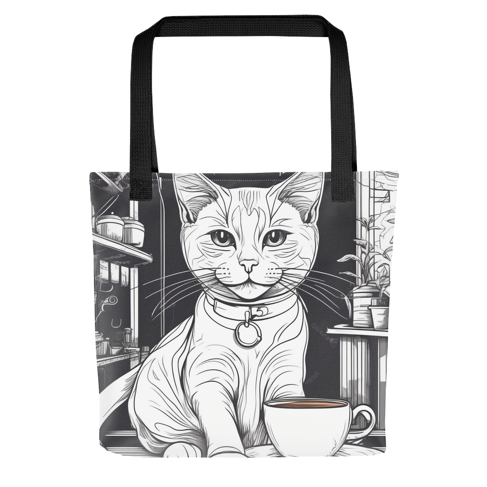 PugMug Custom White Companion Cat Tote