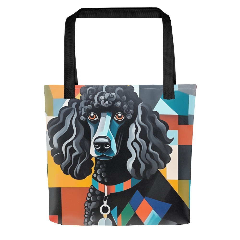 PugMug Custom Black Poodle Tote