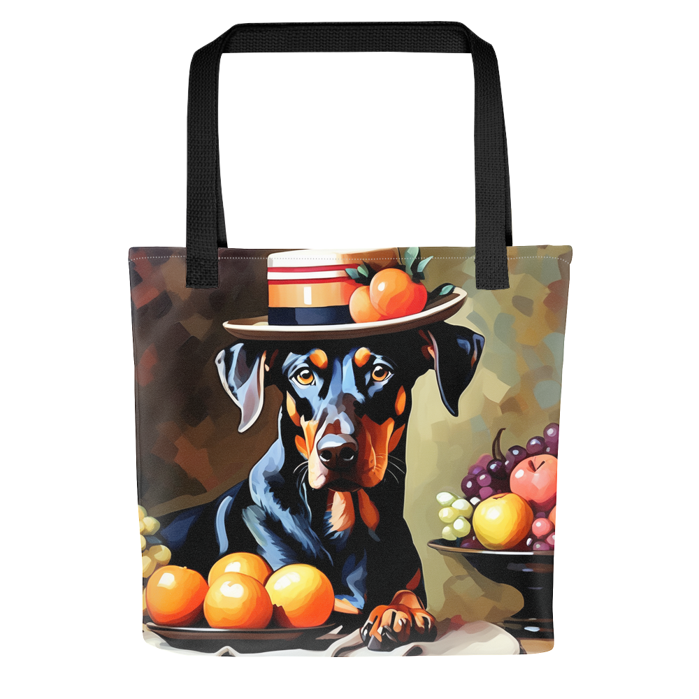 PugMug Custom Doberman Pinscher Tote