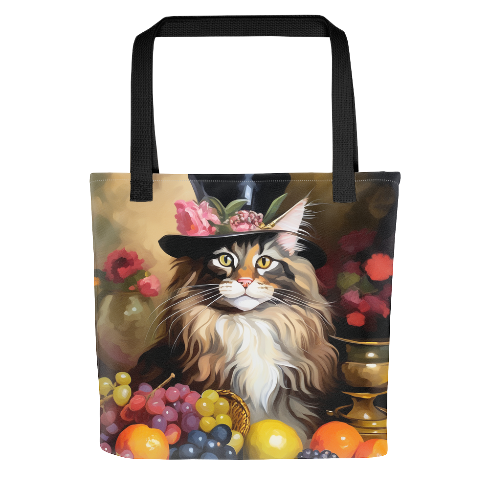 PugMug Custom Tabby Maine Coon Cat Tote