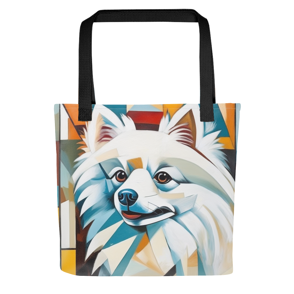 PugMug Custom White Pomeranian Tote