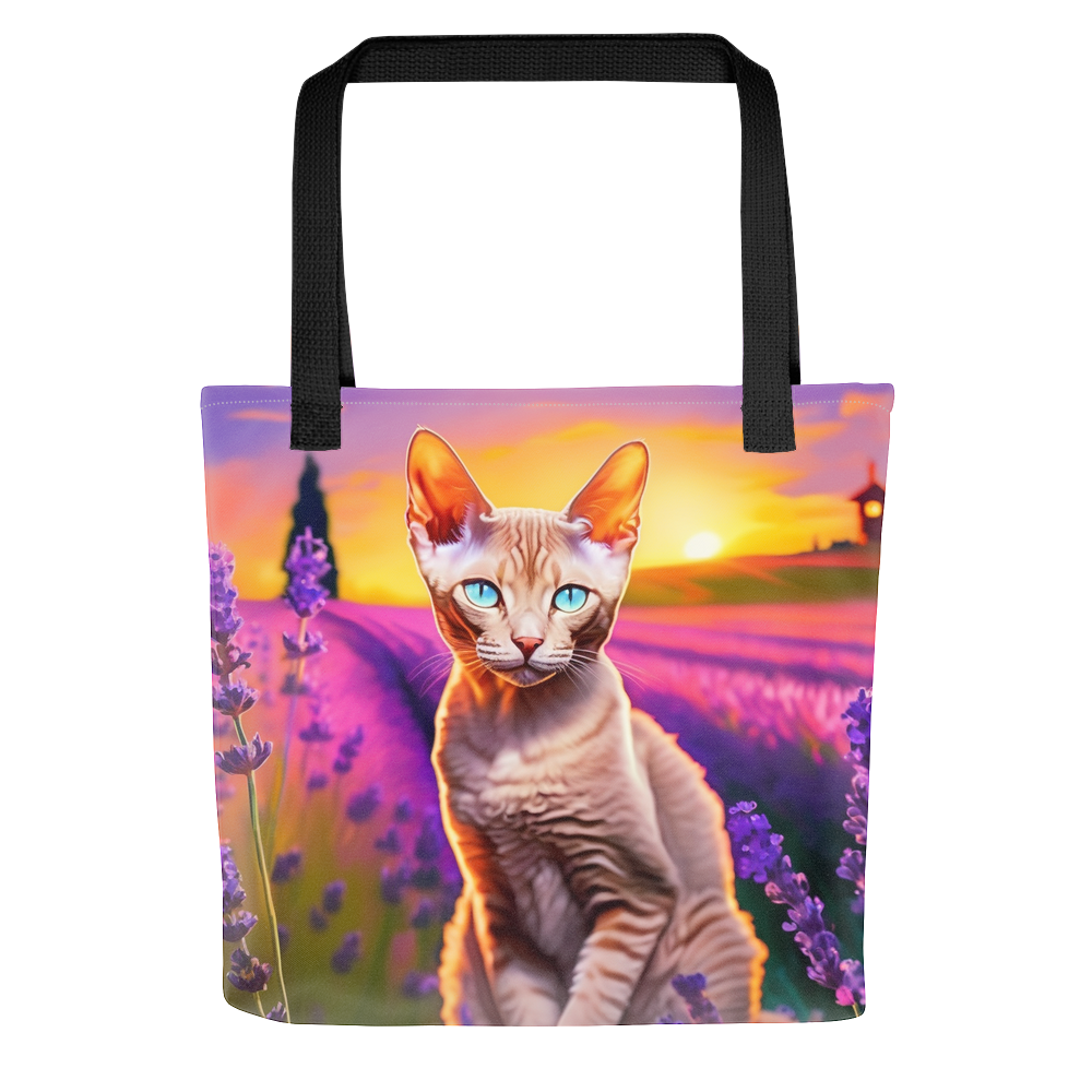 PugMug Custom Tabby Devon Rex Cat Tote
