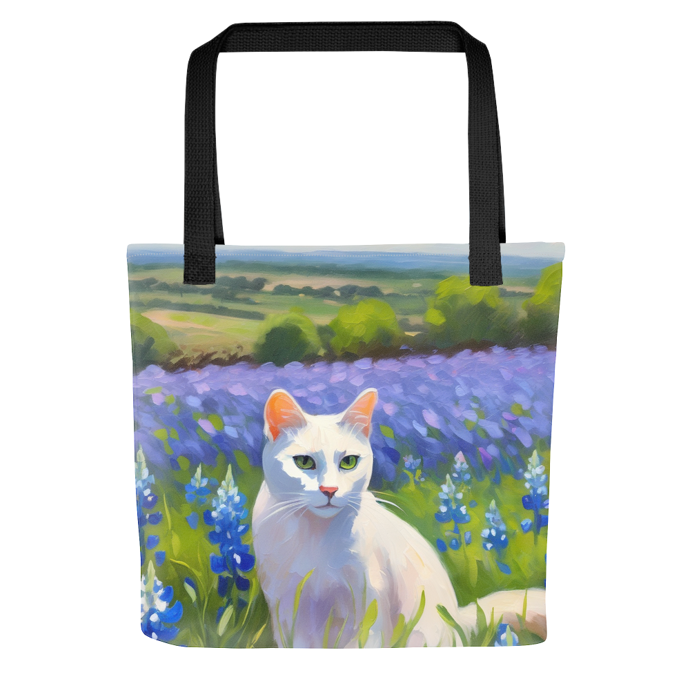 PugMug Custom White Companion Cat Tote