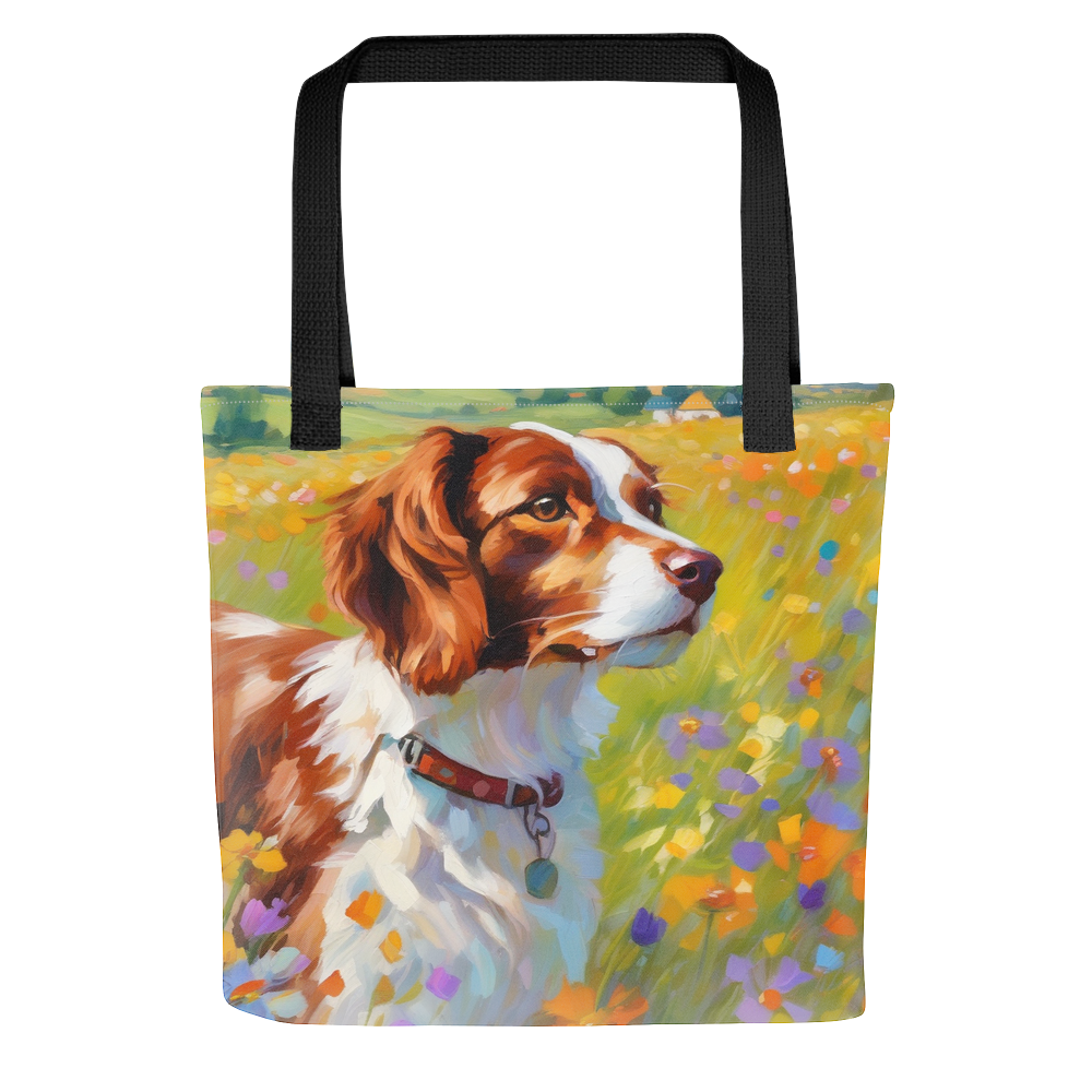 PugMug Custom Brittany Dog Tote