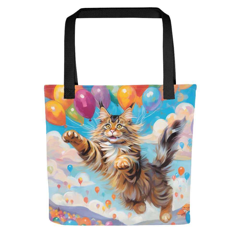 PugMug Custom Tabby Maine Coon Cat Tote