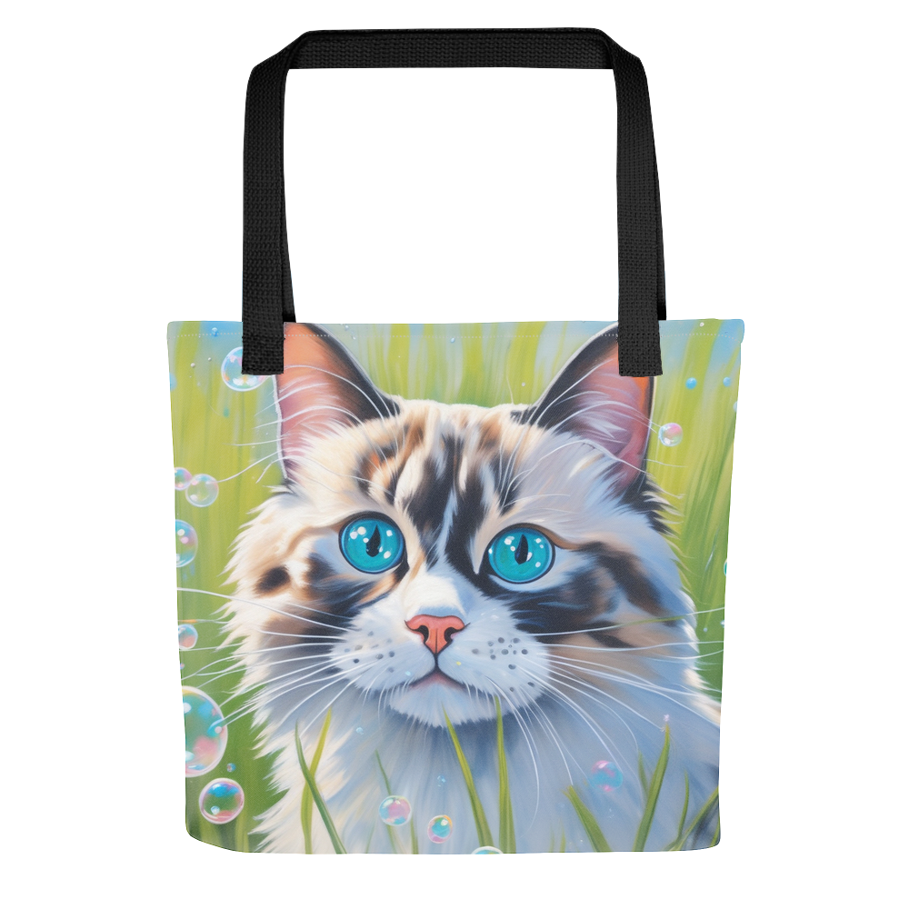 PugMug Custom Tabby Ragdoll Cat Tote