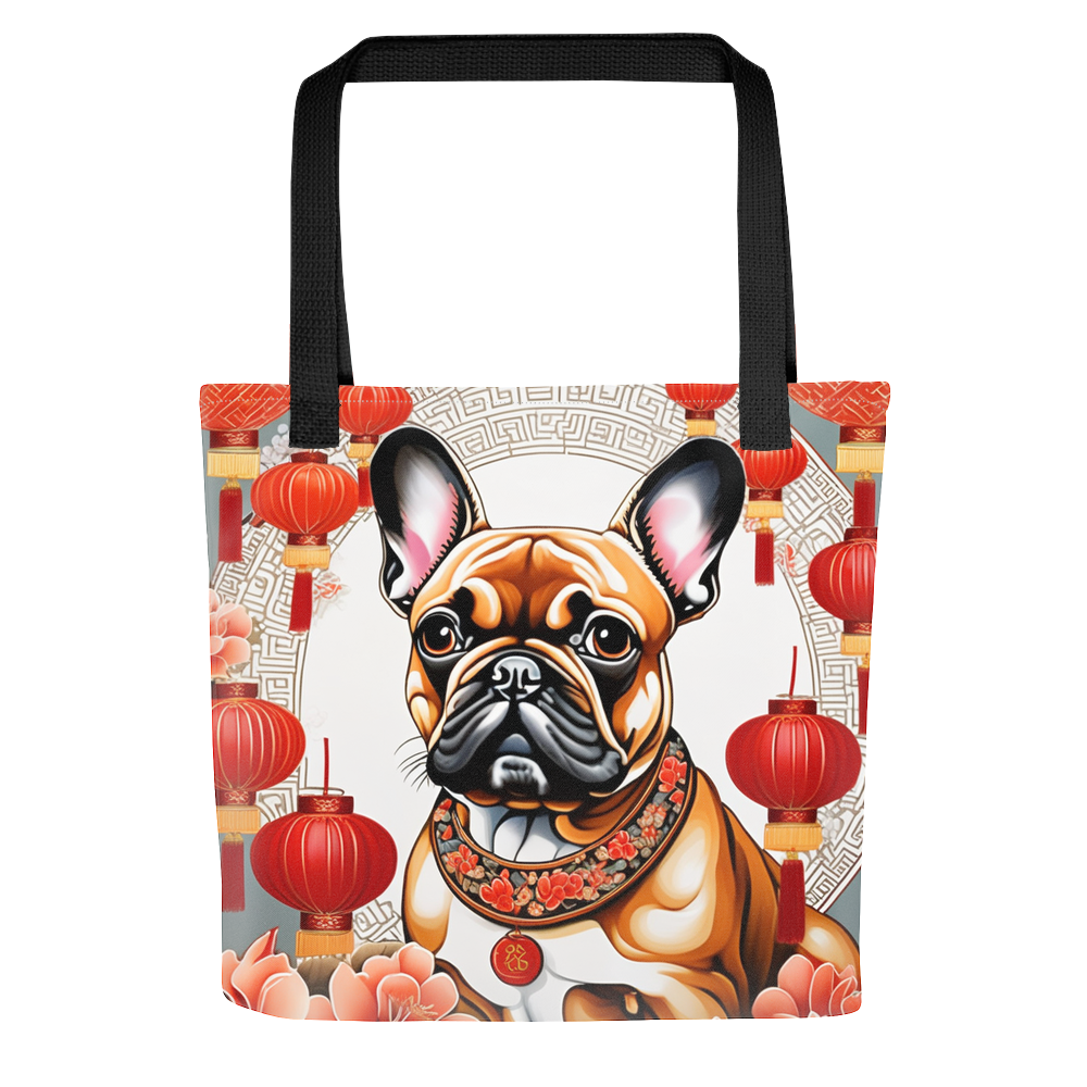 PugMug Custom Tan French Bulldog Tote