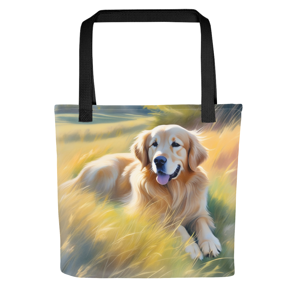 PugMug Custom Golden Retriever Tote