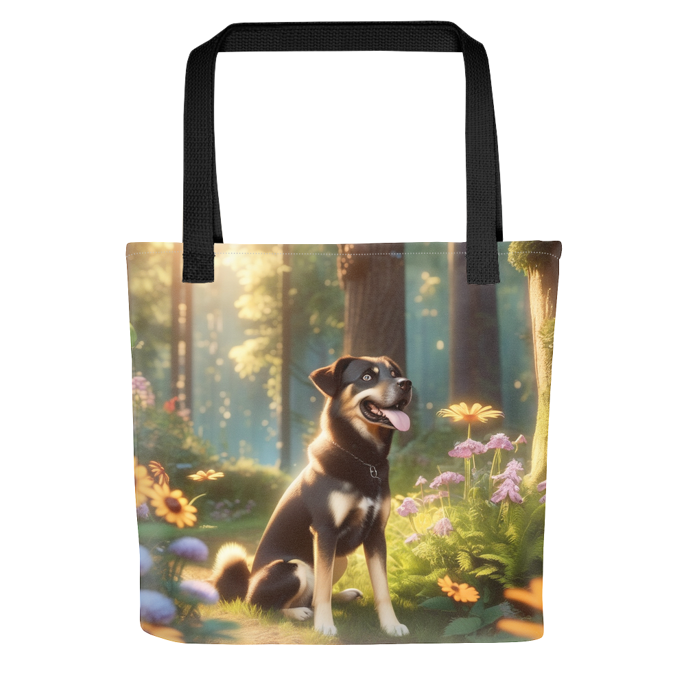 PugMug Custom Blue Tote