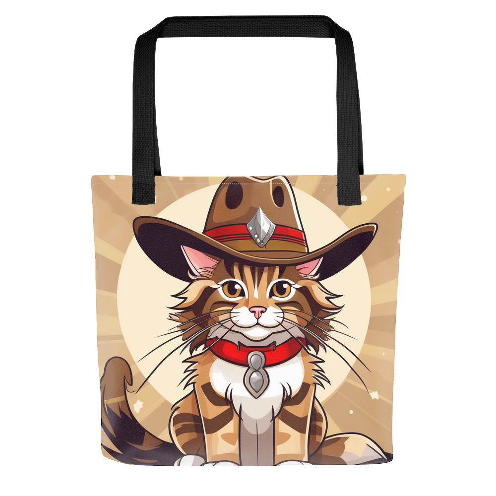 PugMug Custom Tabby Maine Coon Cat Tote