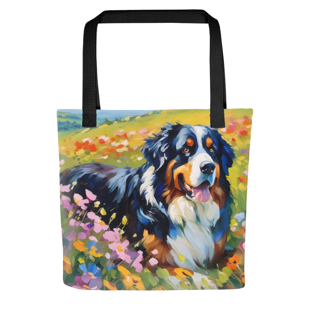 PugMug Custom Bernese Mountain Dog Tote