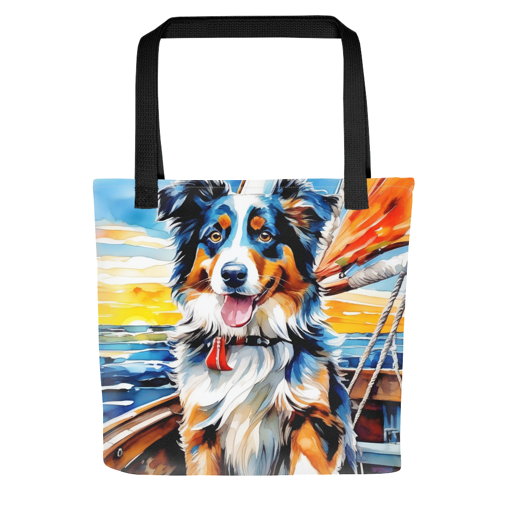 PugMug Custom Australian Shepherd Dog Tote