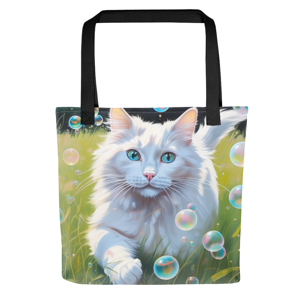 PugMug Custom White Ragdoll Cat Tote