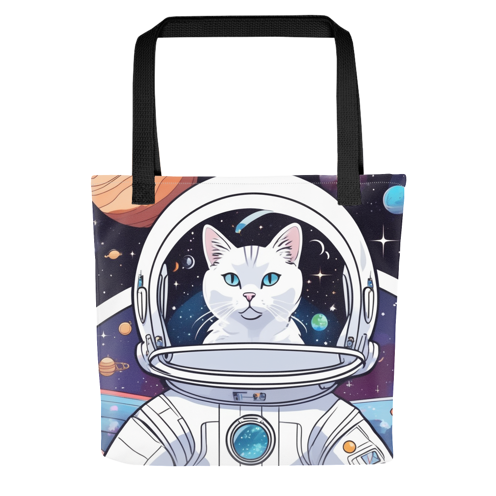 PugMug Custom White Companion Cat Tote