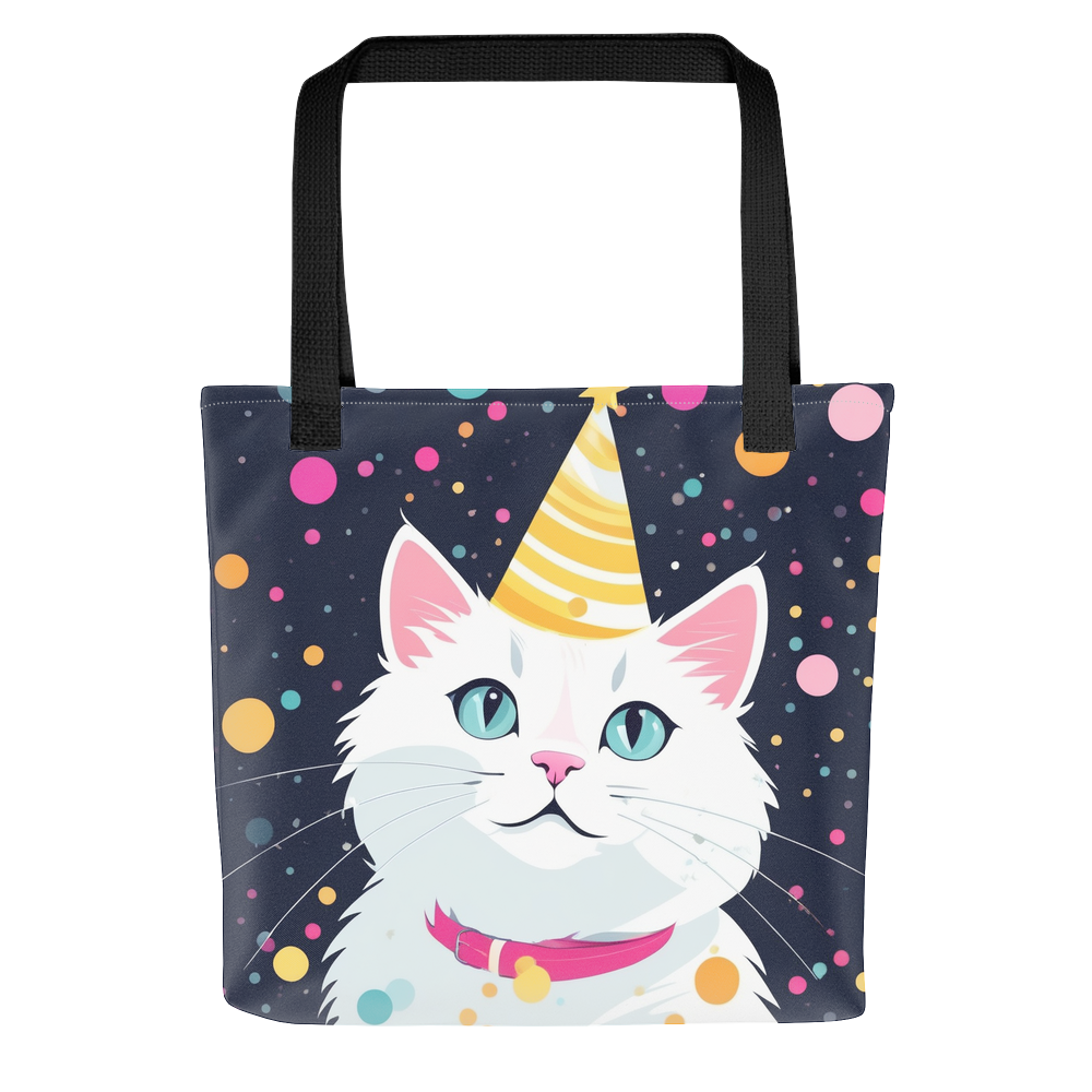 PugMug Custom White Companion Cat Tote