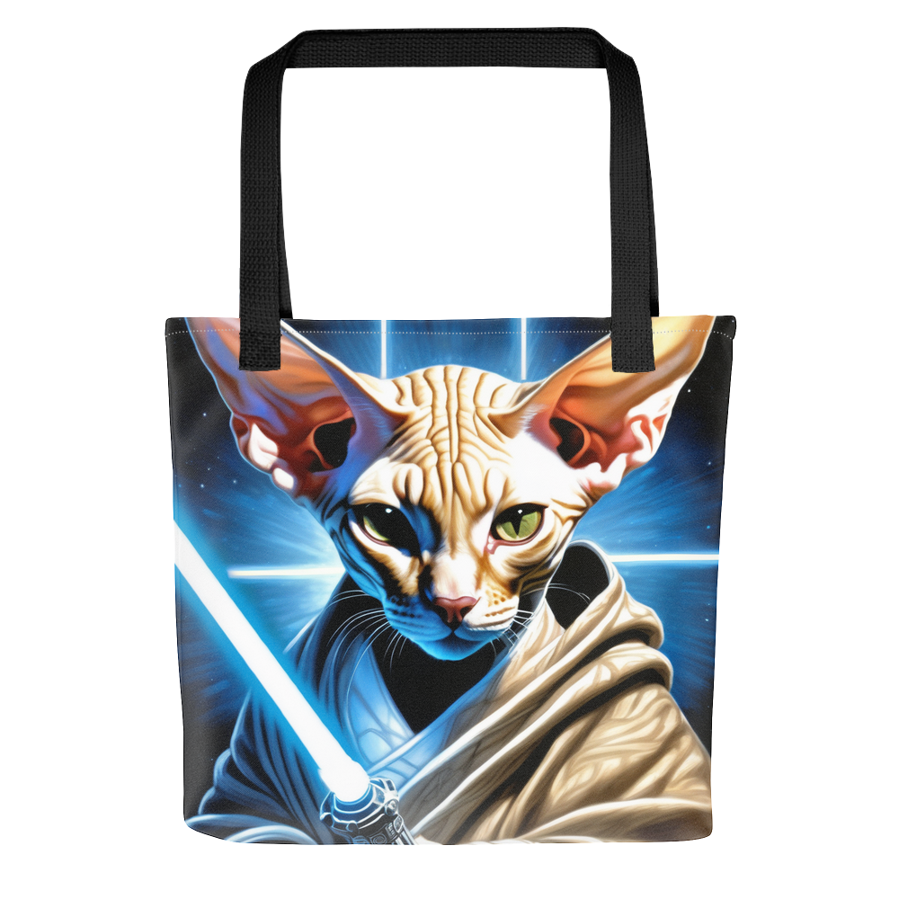 PugMug Custom Tabby Sphynx Cat Tote