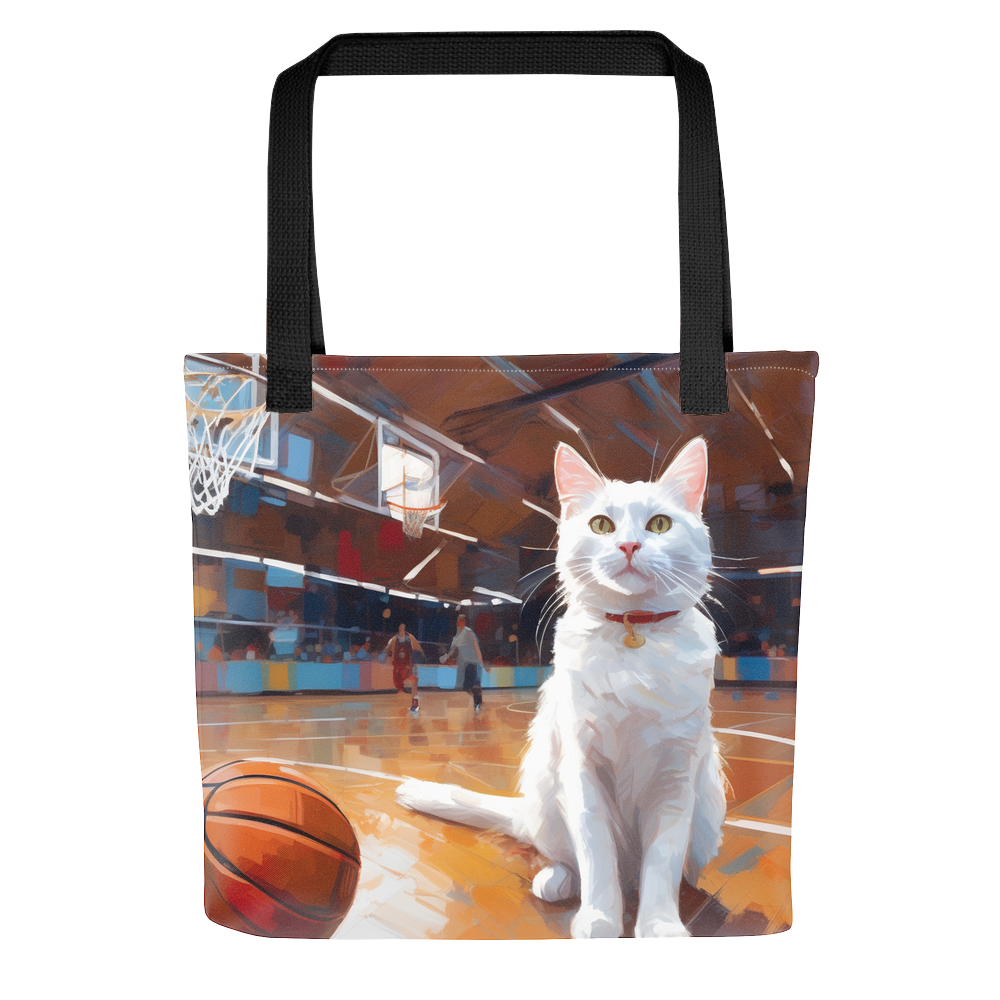 PugMug Custom White Companion Cat Tote