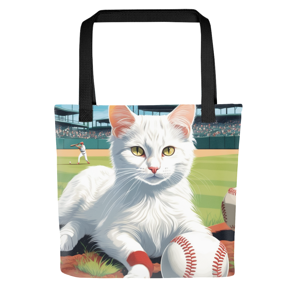 PugMug Custom White Companion Cat Tote
