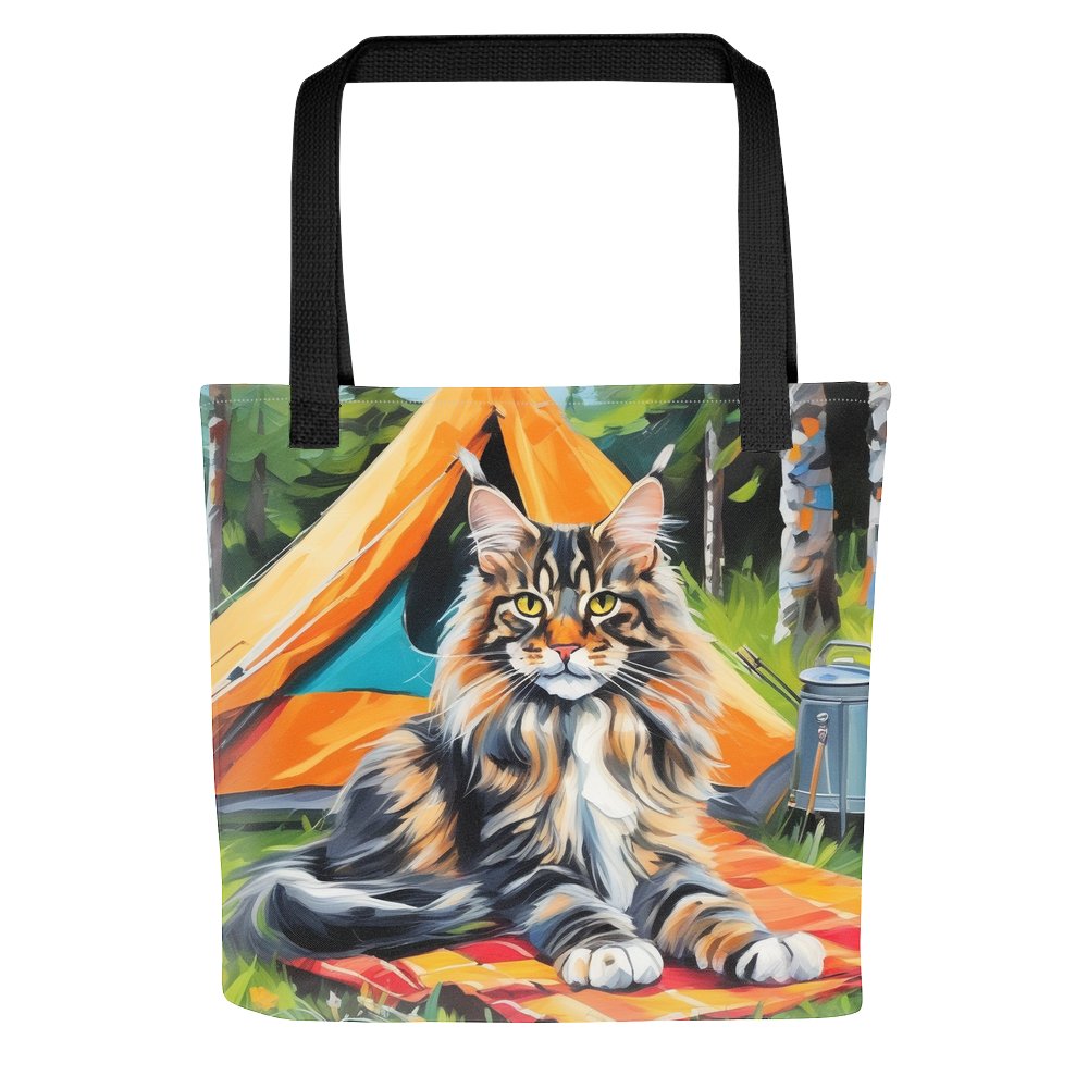 PugMug Custom Tabby Maine Coon Cat Tote