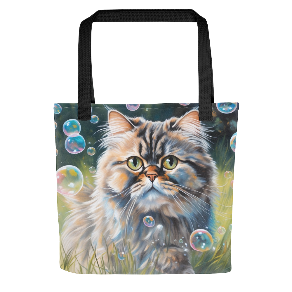 PugMug Custom Tabby Persian Cat Tote