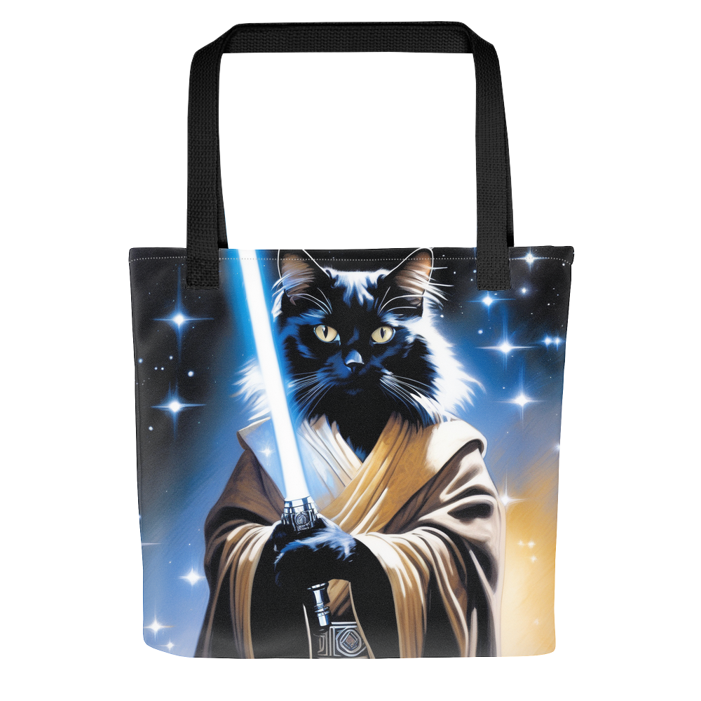 PugMug Custom Black Ragdoll Cat Tote