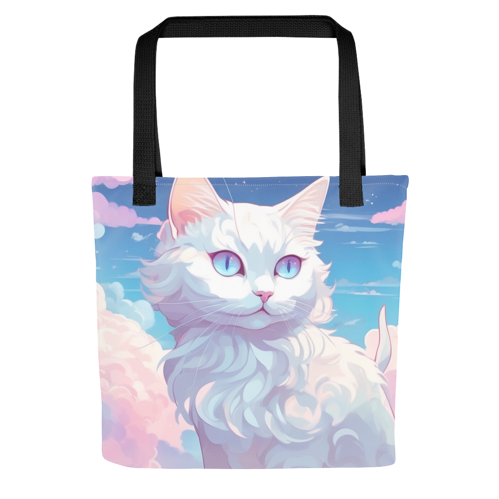 PugMug Custom White Companion Cat Tote