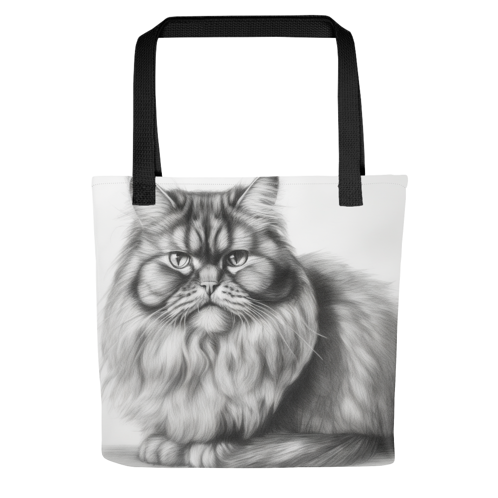 PugMug Custom Tabby Persian Cat Tote