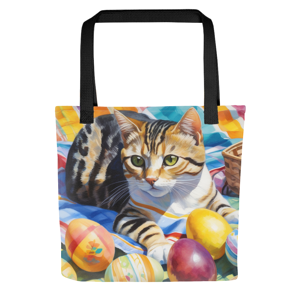 PugMug Custom Tabby American Shorthair Cat Tote