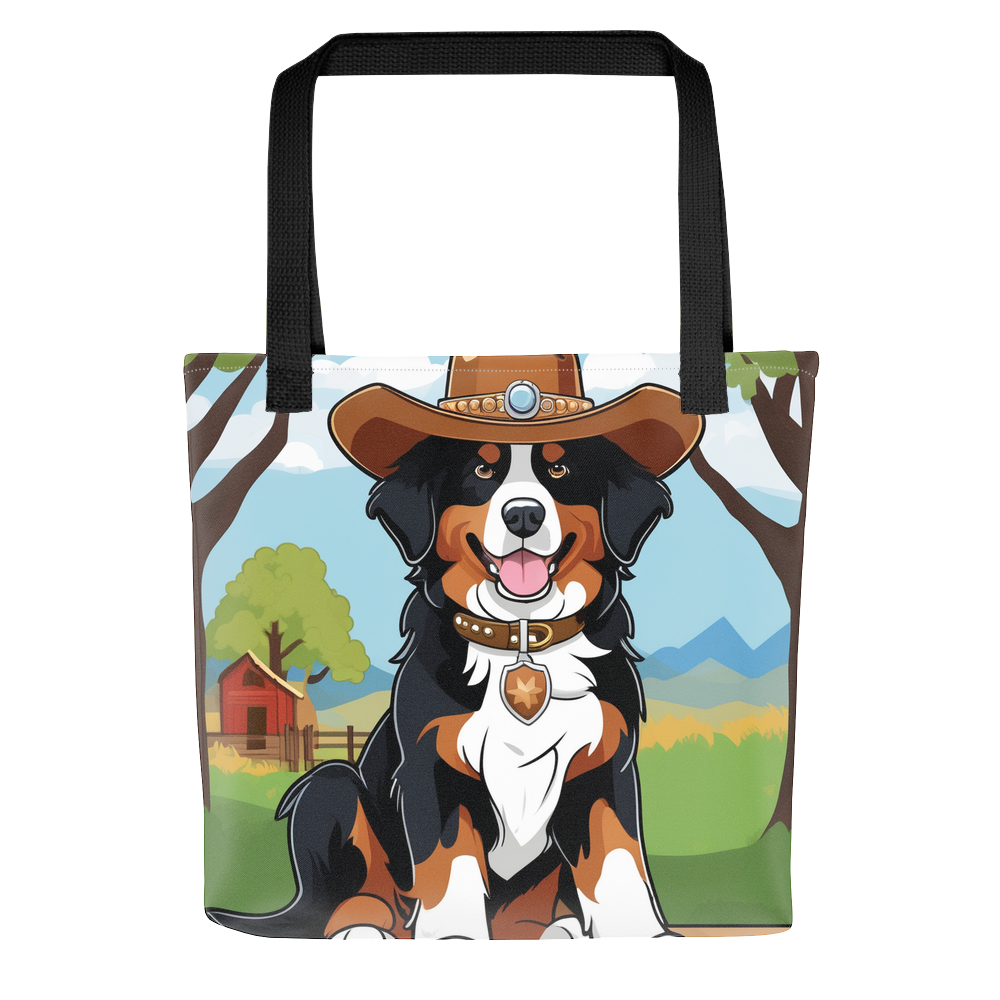 PugMug Custom Bernese Mountain Dog Tote