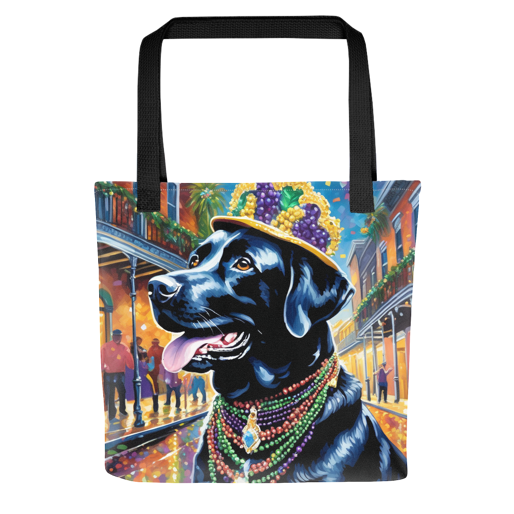 PugMug Custom Black Labrador Retriever Tote