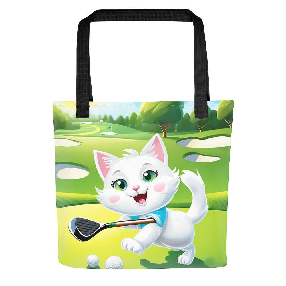 PugMug Custom White Companion Cat Tote