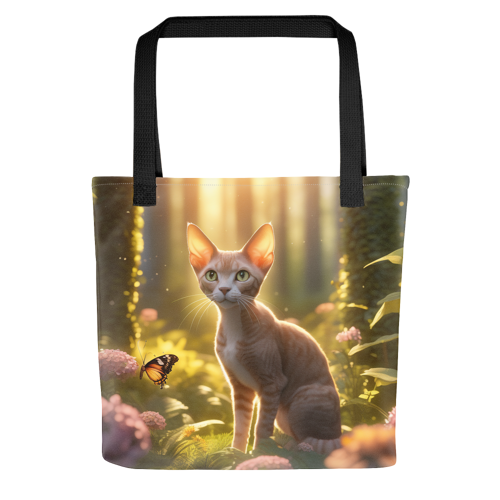 PugMug Custom Tabby Devon Rex Cat Tote
