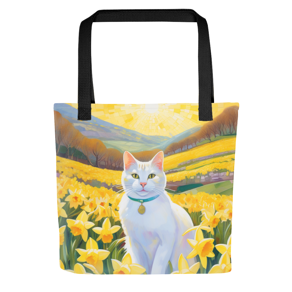 PugMug Custom White Companion Cat Tote