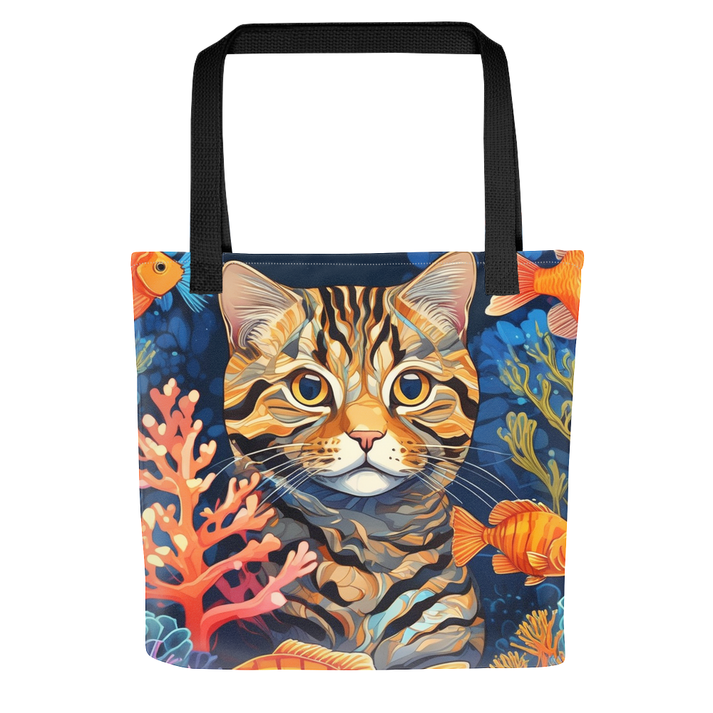 PugMug Custom Tabby Scottish Fold Cat Tote