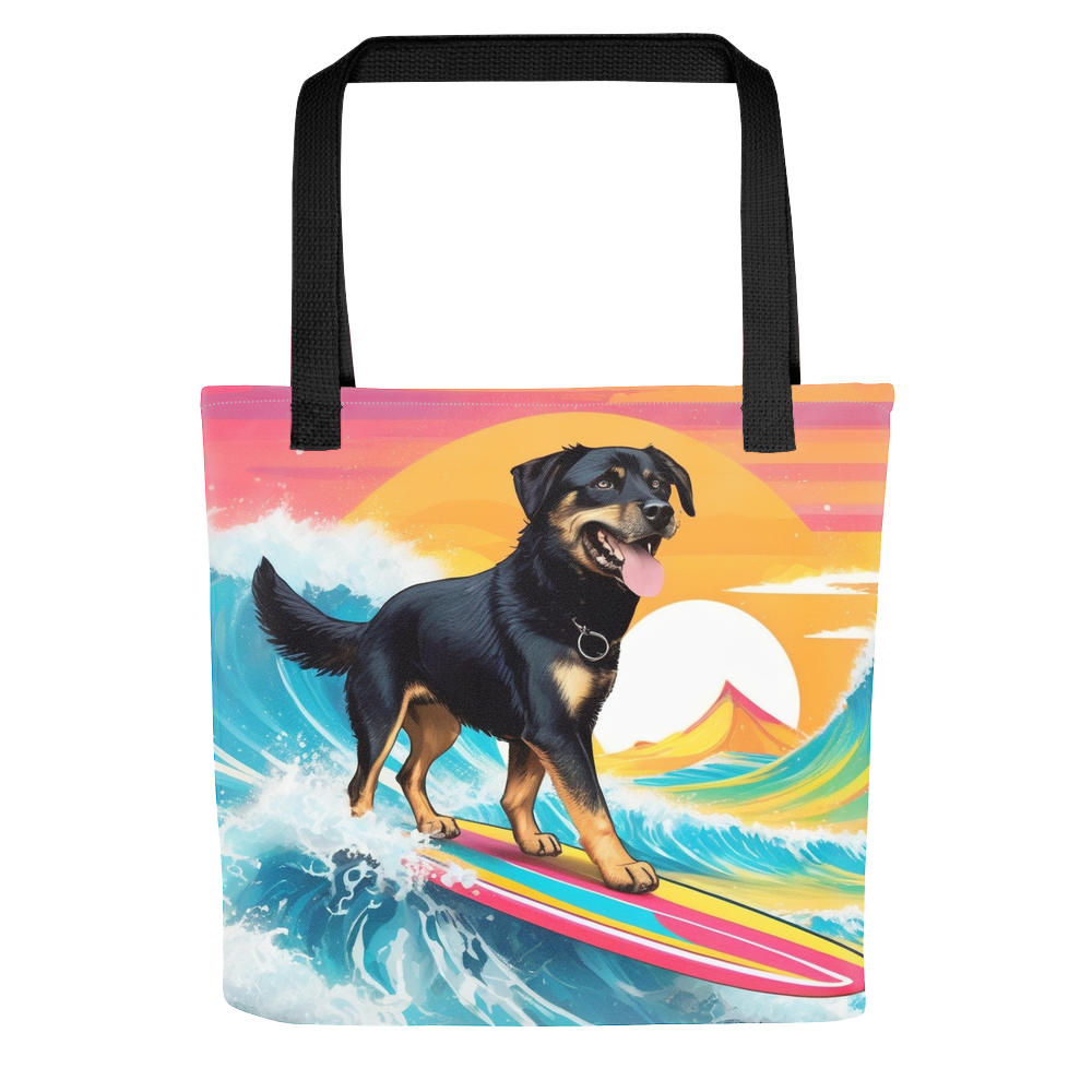 PugMug Custom Blue Tote